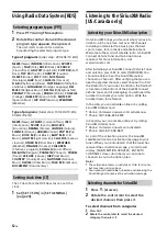 Preview for 12 page of Sony MEX-M100BT Operating Instructions Manual