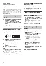 Preview for 14 page of Sony MEX-M100BT Operating Instructions Manual
