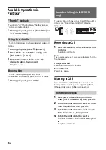 Preview for 16 page of Sony MEX-M100BT Operating Instructions Manual
