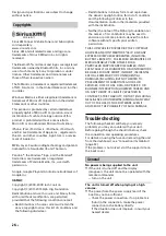 Preview for 26 page of Sony MEX-M100BT Operating Instructions Manual