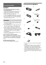 Preview for 32 page of Sony MEX-M100BT Operating Instructions Manual