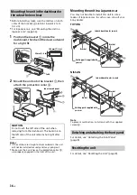 Предварительный просмотр 36 страницы Sony MEX-M100BT Operating Instructions Manual