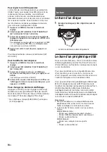 Preview for 50 page of Sony MEX-M100BT Operating Instructions Manual