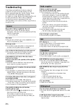 Preview for 26 page of Sony MEX-M70BT Operating Instructions Manual