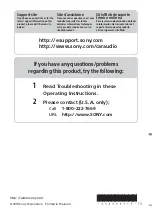 Preview for 100 page of Sony MEX-M70BT Operating Instructions Manual