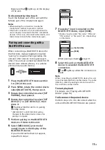 Preview for 11 page of Sony MEX-M71BT Operating Instructions Manual