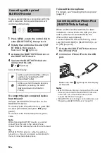 Preview for 12 page of Sony MEX-M71BT Operating Instructions Manual