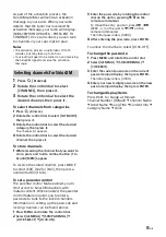 Preview for 15 page of Sony MEX-M71BT Operating Instructions Manual