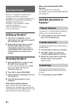 Preview for 18 page of Sony MEX-M71BT Operating Instructions Manual