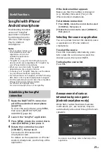 Preview for 21 page of Sony MEX-M71BT Operating Instructions Manual