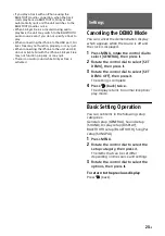 Preview for 23 page of Sony MEX-M71BT Operating Instructions Manual