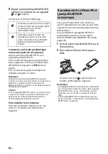 Предварительный просмотр 54 страницы Sony MEX-M71BT Operating Instructions Manual