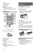 Preview for 6 page of Sony MEX-N4000BT Operating Instructions Manual