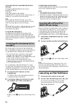 Preview for 8 page of Sony MEX-N4000BT Operating Instructions Manual