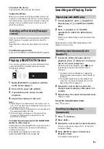 Preview for 11 page of Sony MEX-N4000BT Operating Instructions Manual