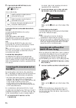 Preview for 8 page of Sony MEX-N4050BT Operating Instructions Manual