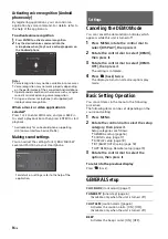 Preview for 16 page of Sony MEX-N4050BT Operating Instructions Manual