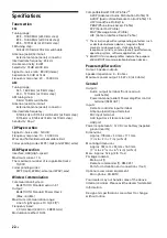 Preview for 22 page of Sony MEX-N4050BT Operating Instructions Manual