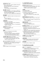 Preview for 26 page of Sony MEX-N4050BT Operating Instructions Manual