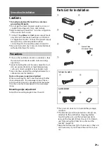 Предварительный просмотр 29 страницы Sony MEX-N4150BT Operating Instructions Manual