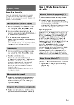 Предварительный просмотр 45 страницы Sony MEX-N4150BT Operating Instructions Manual