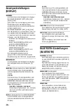 Preview for 62 page of Sony MEX-N4200BT Operating Instructions Manual