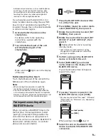 Preview for 9 page of Sony MEX-N4280BT Operating Instructions Manual