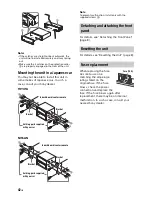 Preview for 42 page of Sony MEX-N4280BT Operating Instructions Manual