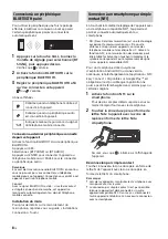 Preview for 62 page of Sony MEX-N5000BT Operating Instructions Manual