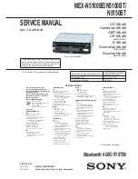 Sony MEX-N5100BE Service Manual preview