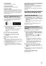 Preview for 13 page of Sony MEX-N6002BD Operating Instructions Manual