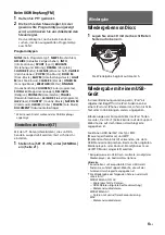 Preview for 47 page of Sony MEX-N6002BD Operating Instructions Manual