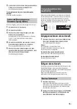 Preview for 49 page of Sony MEX-N6002BD Operating Instructions Manual