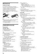 Preview for 134 page of Sony MEX-N6002BD Operating Instructions Manual