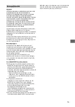 Preview for 147 page of Sony MEX-N6002BD Operating Instructions Manual