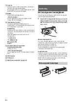 Preview for 150 page of Sony MEX-N6002BD Operating Instructions Manual