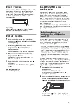 Preview for 151 page of Sony MEX-N6002BD Operating Instructions Manual