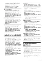 Preview for 167 page of Sony MEX-N6002BD Operating Instructions Manual