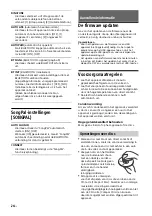 Preview for 168 page of Sony MEX-N6002BD Operating Instructions Manual