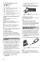 Preview for 8 page of Sony MEX-N6050BT Operating Instructions Manual