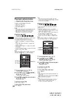 Preview for 20 page of Sony MEX-R1 Operating Instructions Manual