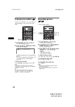 Preview for 24 page of Sony MEX-R1 Operating Instructions Manual