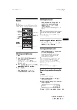 Preview for 33 page of Sony MEX-R1 Operating Instructions Manual