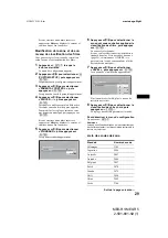 Preview for 141 page of Sony MEX-R1 Operating Instructions Manual