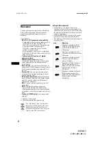 Preview for 4 page of Sony MEX-R5 - Multi Disc Player Operating Instructions Manual