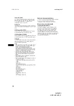 Preview for 6 page of Sony MEX-R5 - Multi Disc Player Operating Instructions Manual