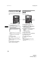 Preview for 24 page of Sony MEX-R5 - Multi Disc Player Operating Instructions Manual