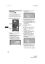 Preview for 26 page of Sony MEX-R5 - Multi Disc Player Operating Instructions Manual