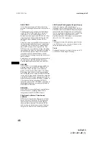 Preview for 48 page of Sony MEX-R5 - Multi Disc Player Operating Instructions Manual