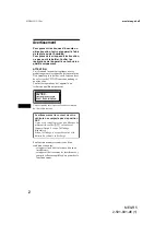 Preview for 52 page of Sony MEX-R5 - Multi Disc Player Operating Instructions Manual